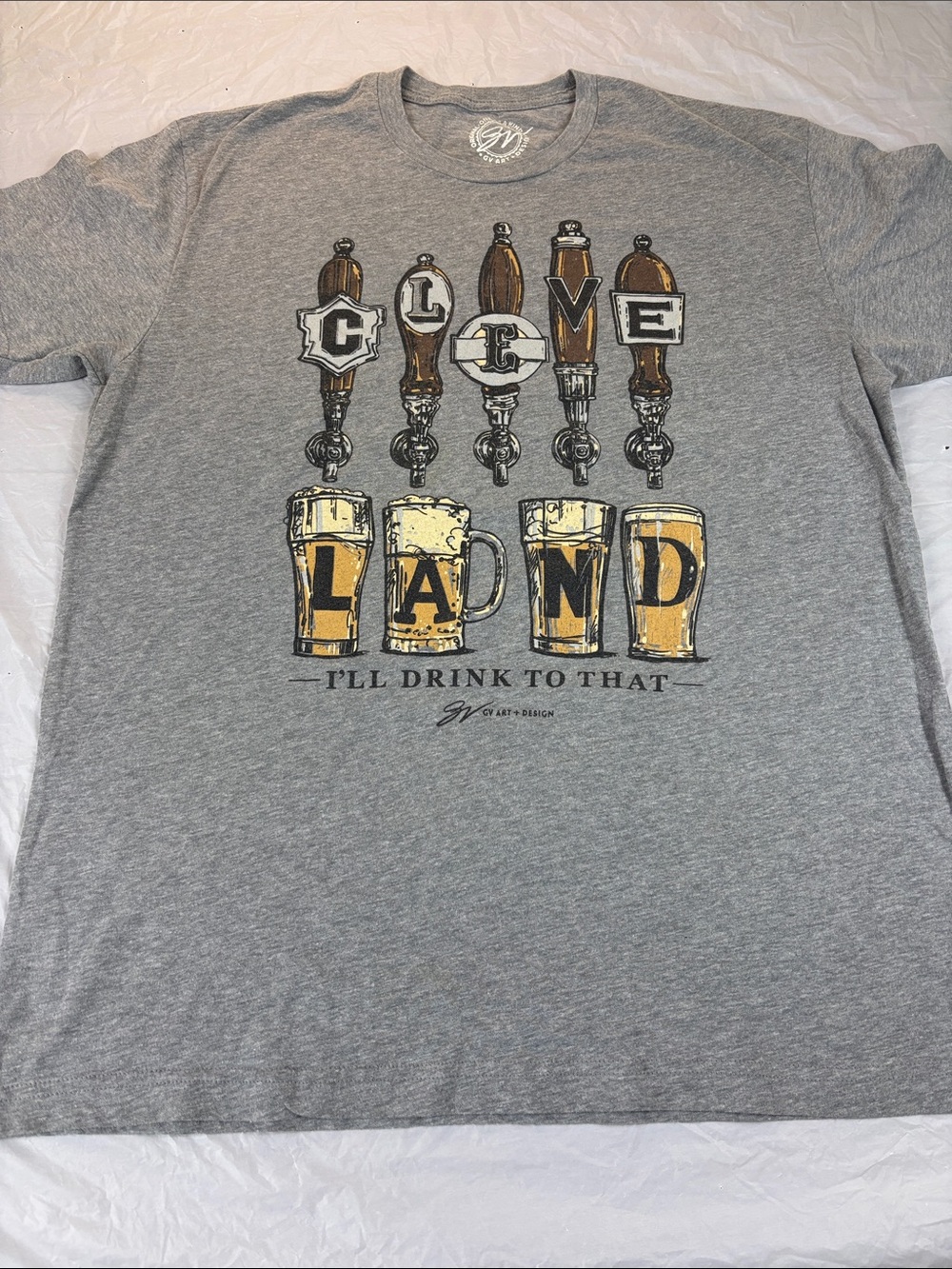 CLEVELAND  -I’ll DRINK TO THAT- T SHIRT